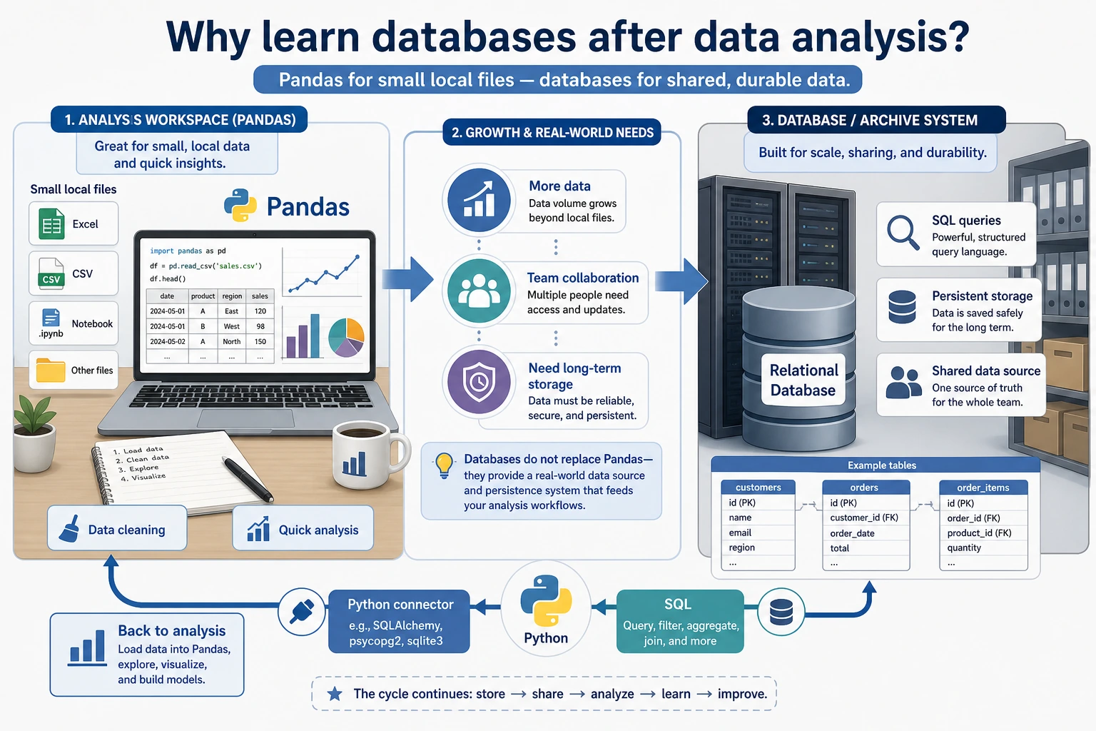 Database elective learning roadmap