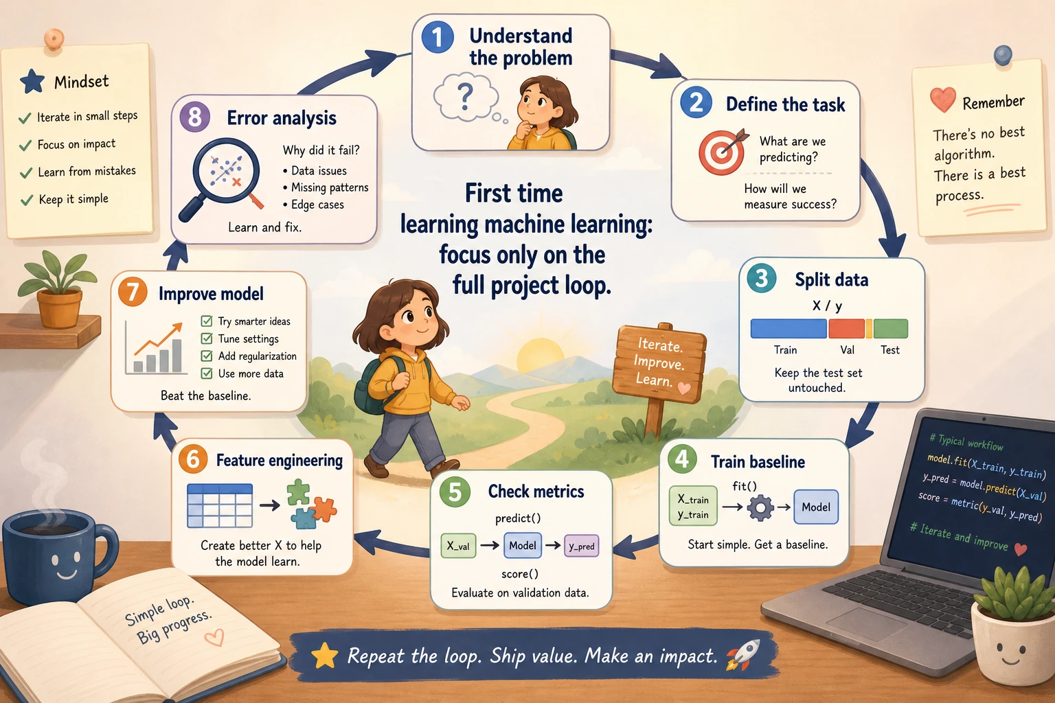 Machine learning study guide project loop