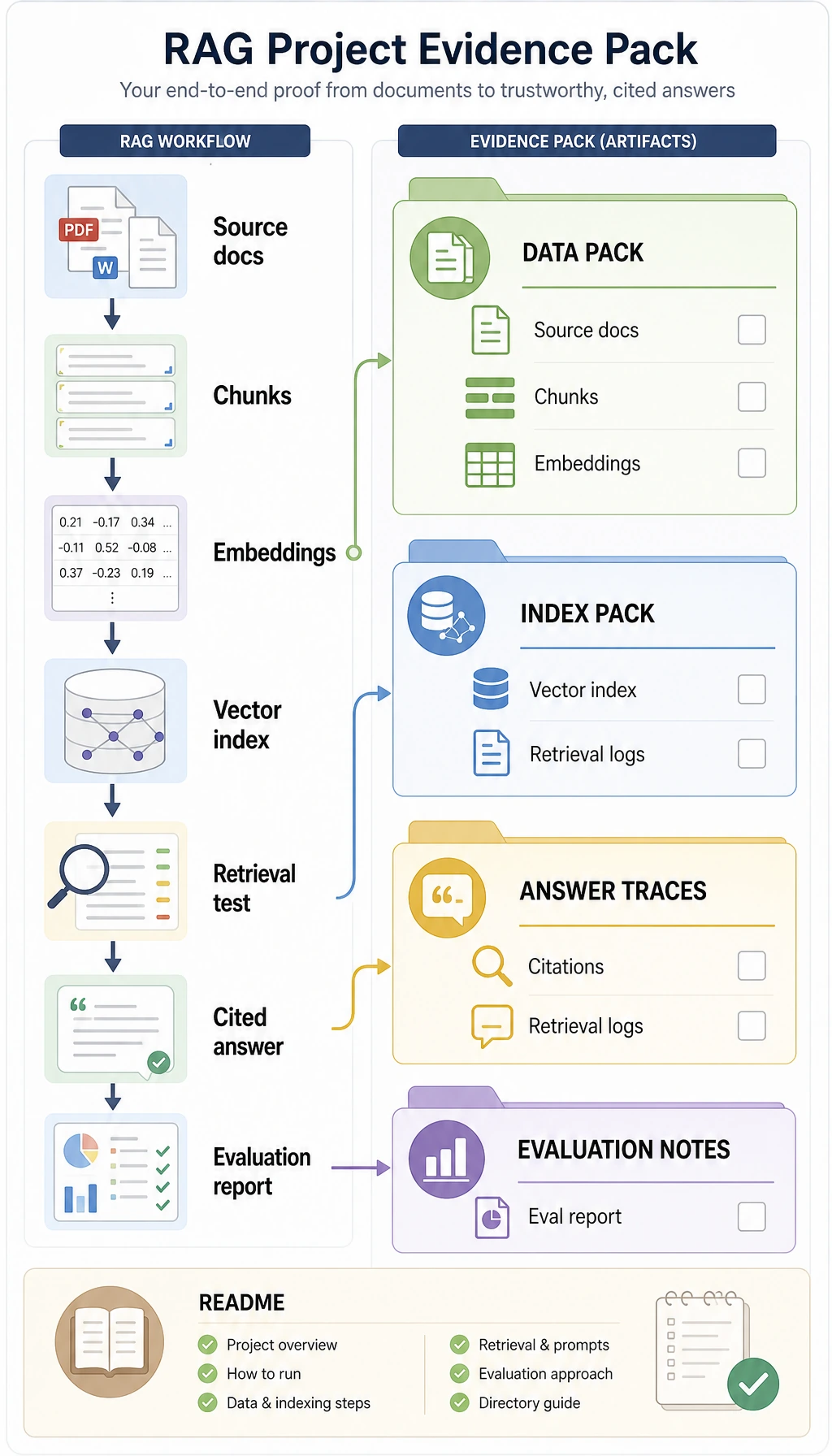 RAG portfolio evidence pack