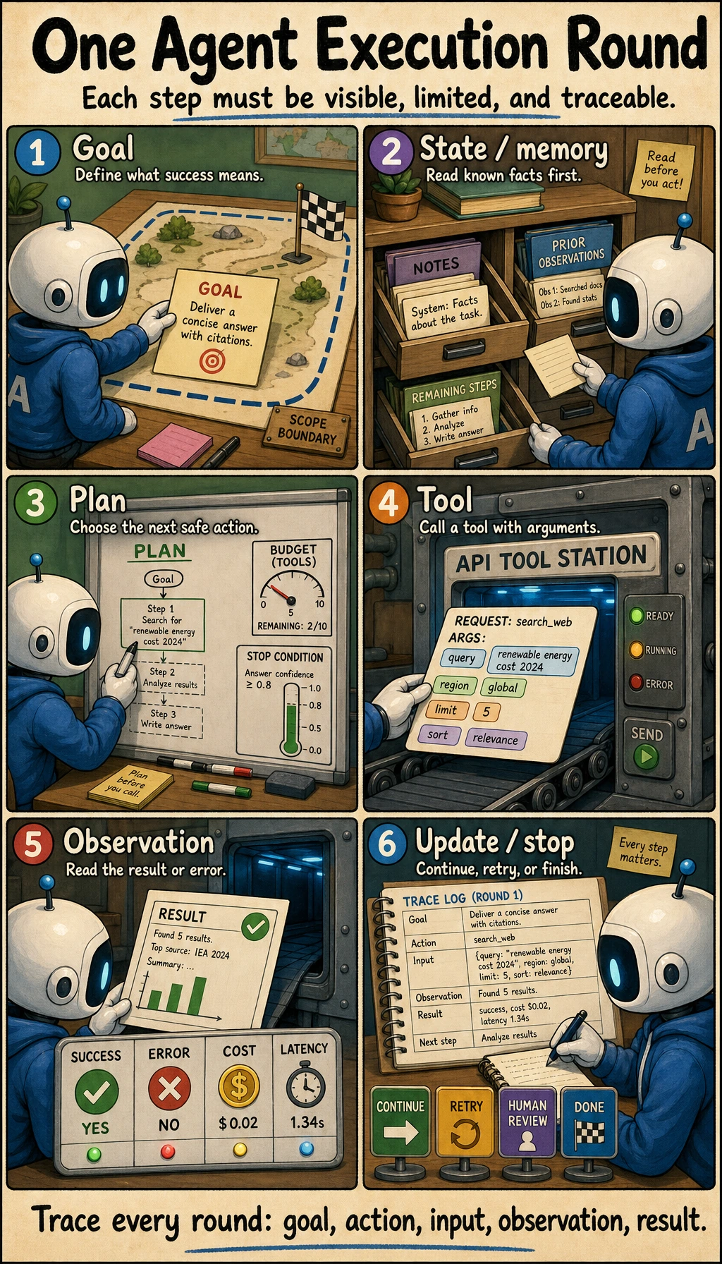 Agent execution loop