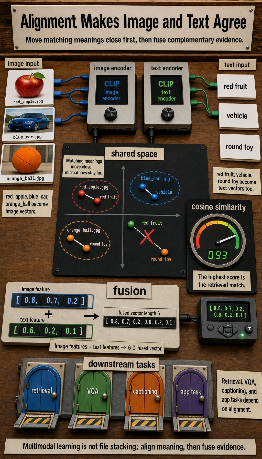 Multimodal alignment and fusion diagram