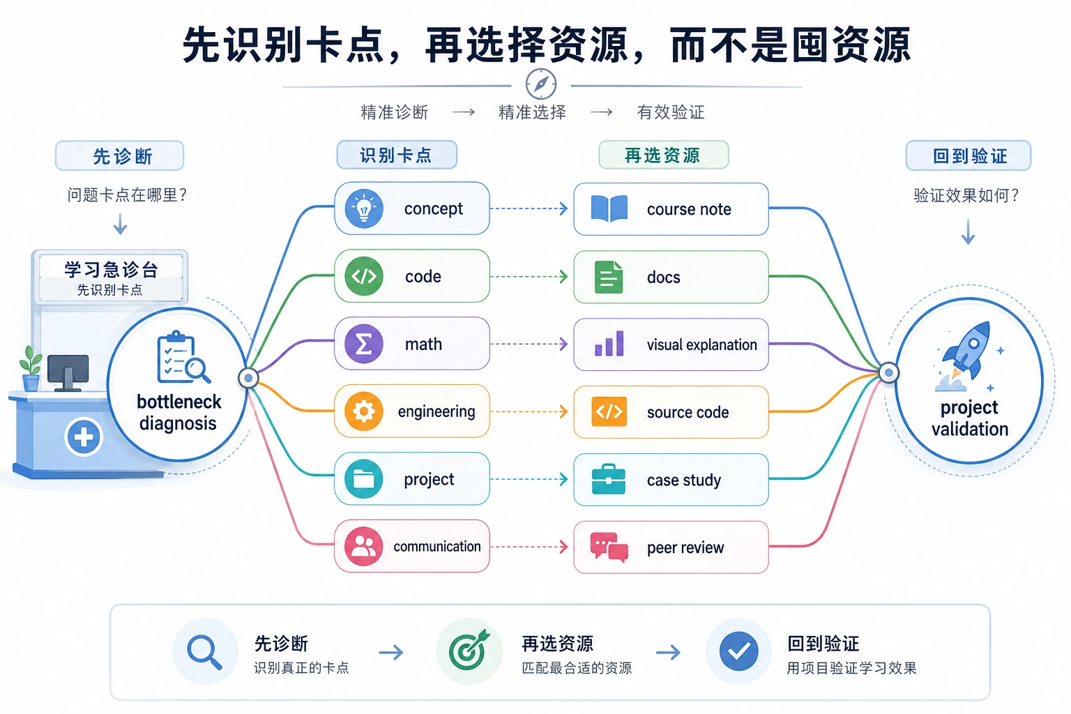 资源瓶颈优先级地图