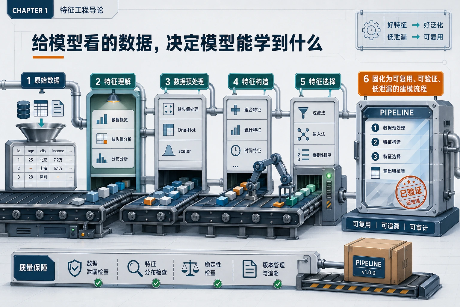 特征工程章节流程图