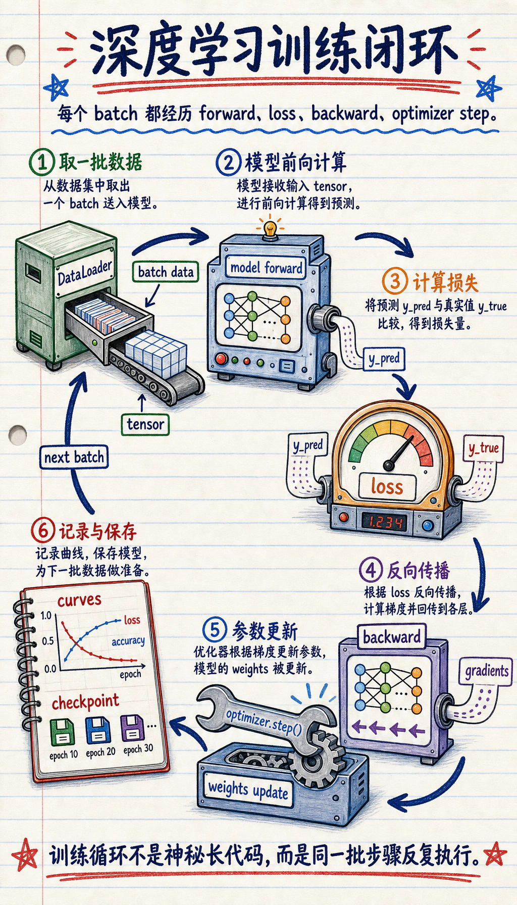 深度学习训练闭环主图