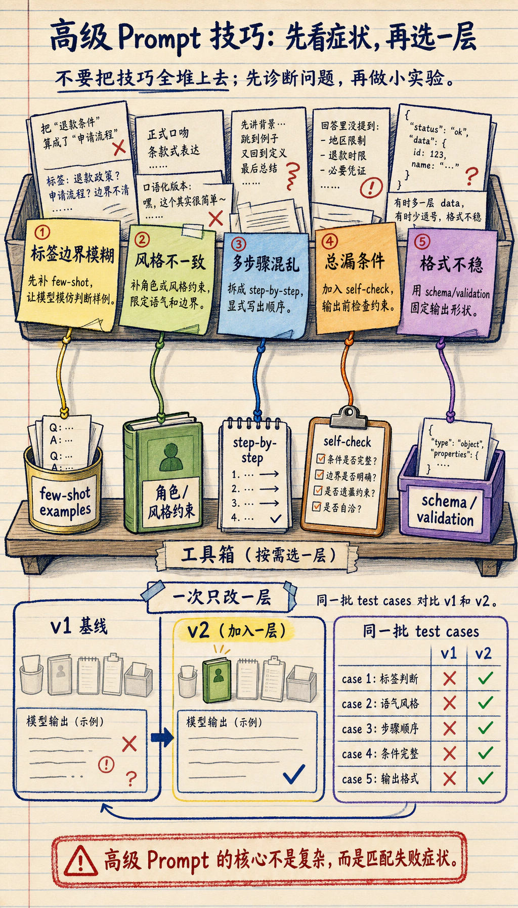 高级 Prompt 技巧选择图