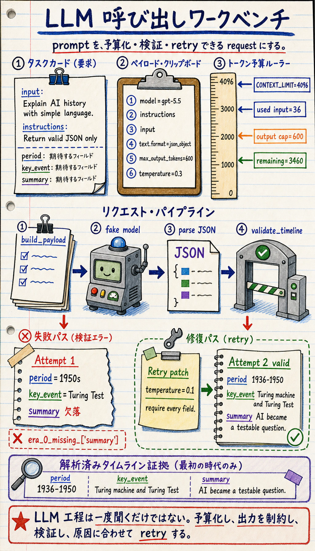 LLM 呼び出しワークベンチ