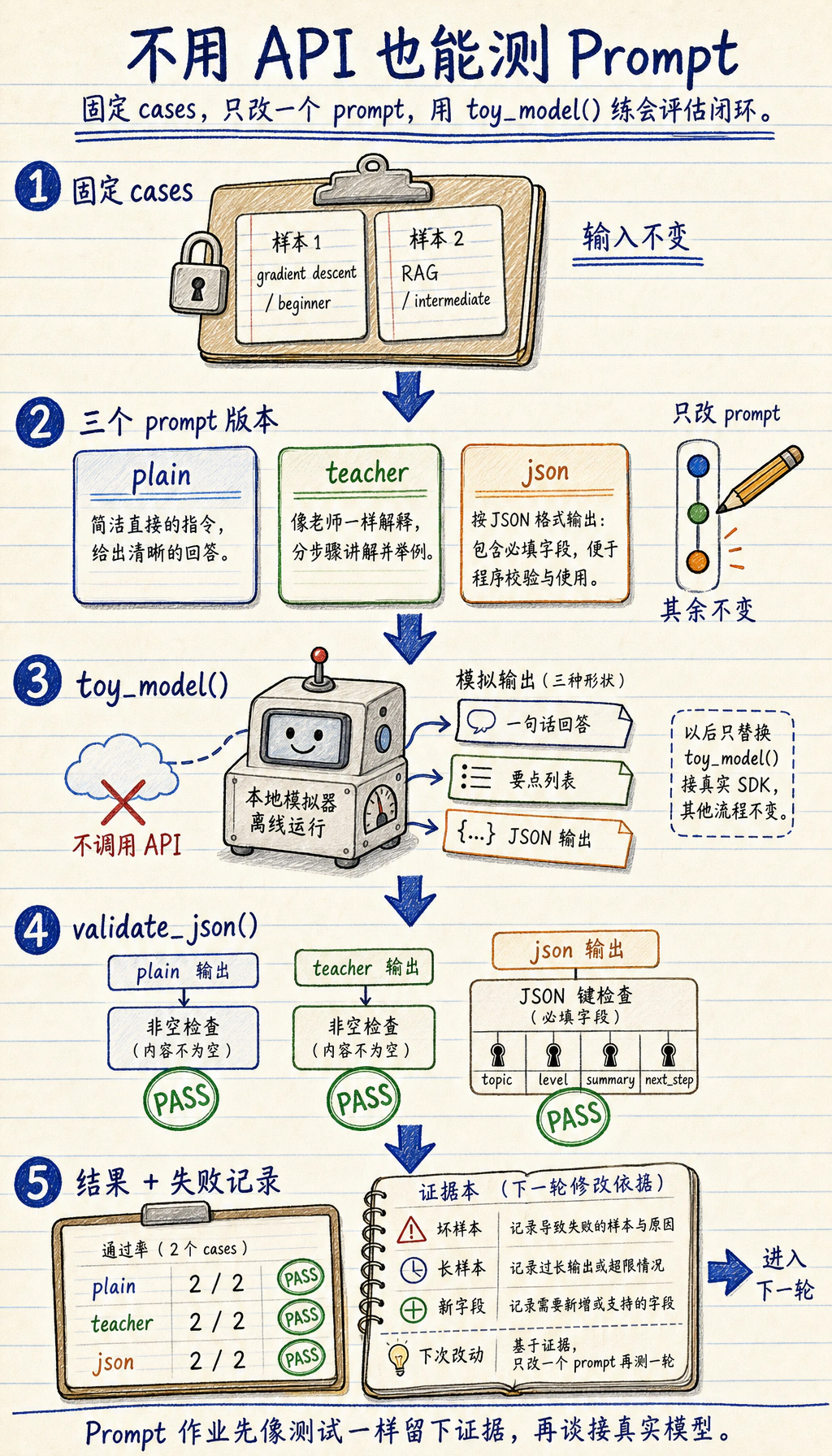 Prompt 实验循环
