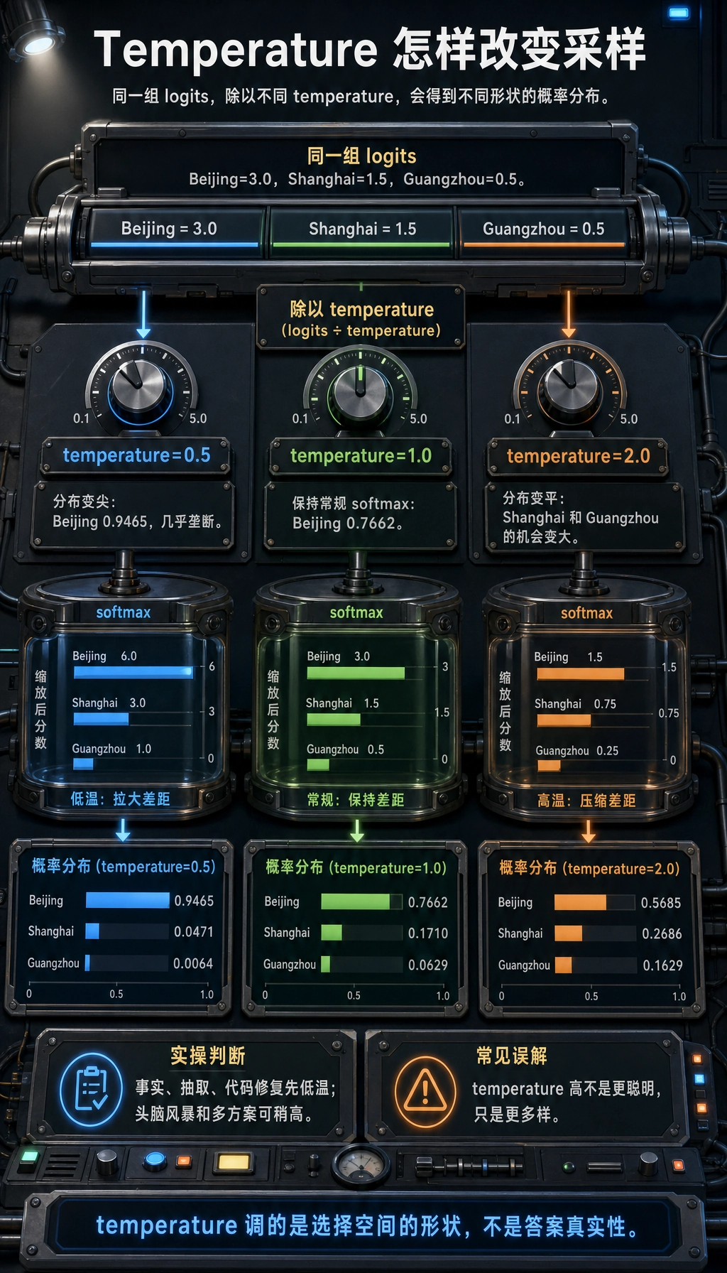 Temperature 采样运行结果图