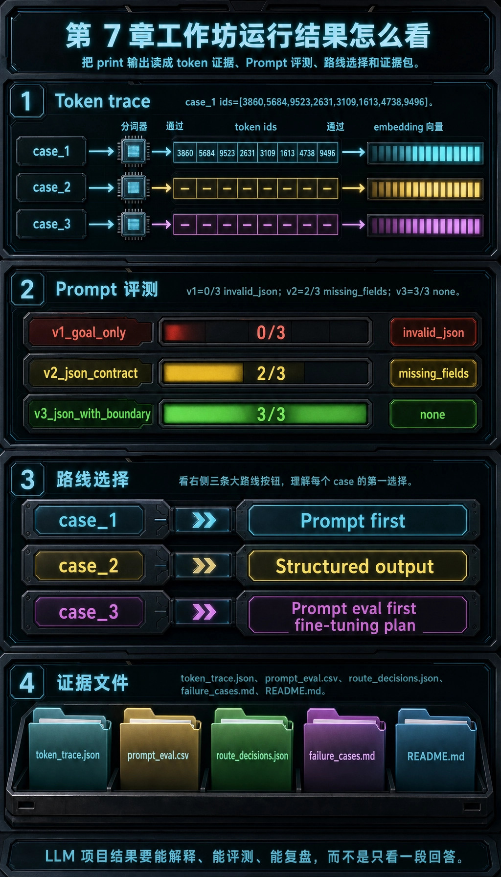 第 7 章工作坊运行结果证据图
