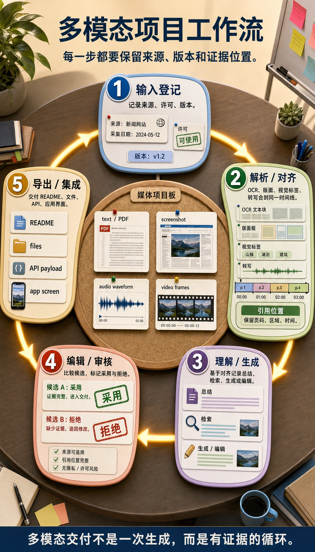 多模态工作流闭环