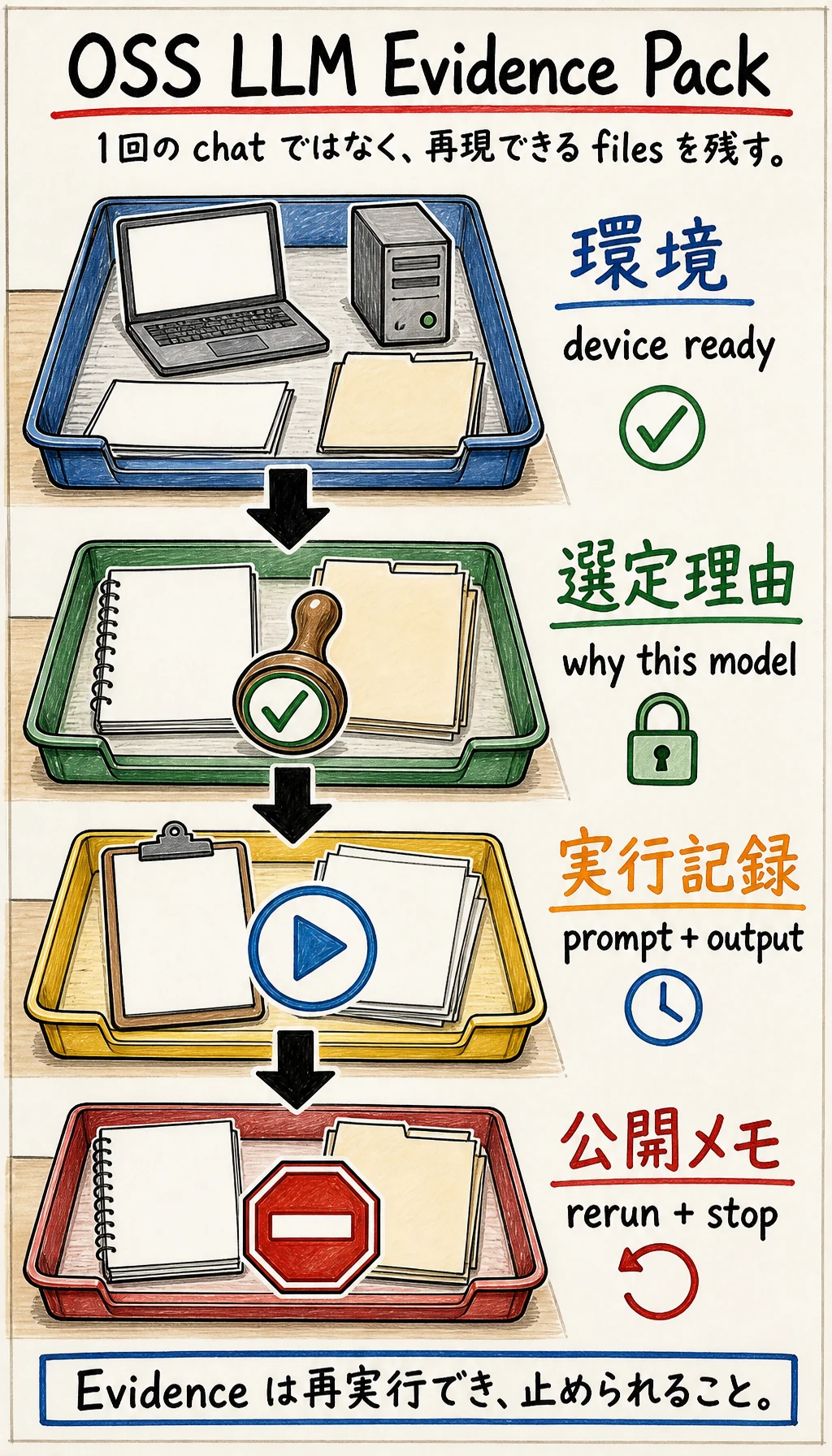 オープンソース LLM デプロイ証拠パック