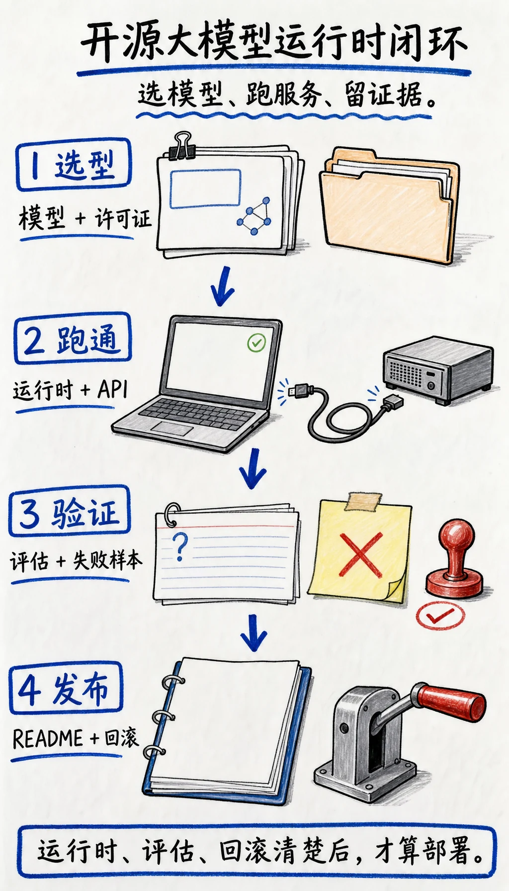 开源大模型运行时部署闭环