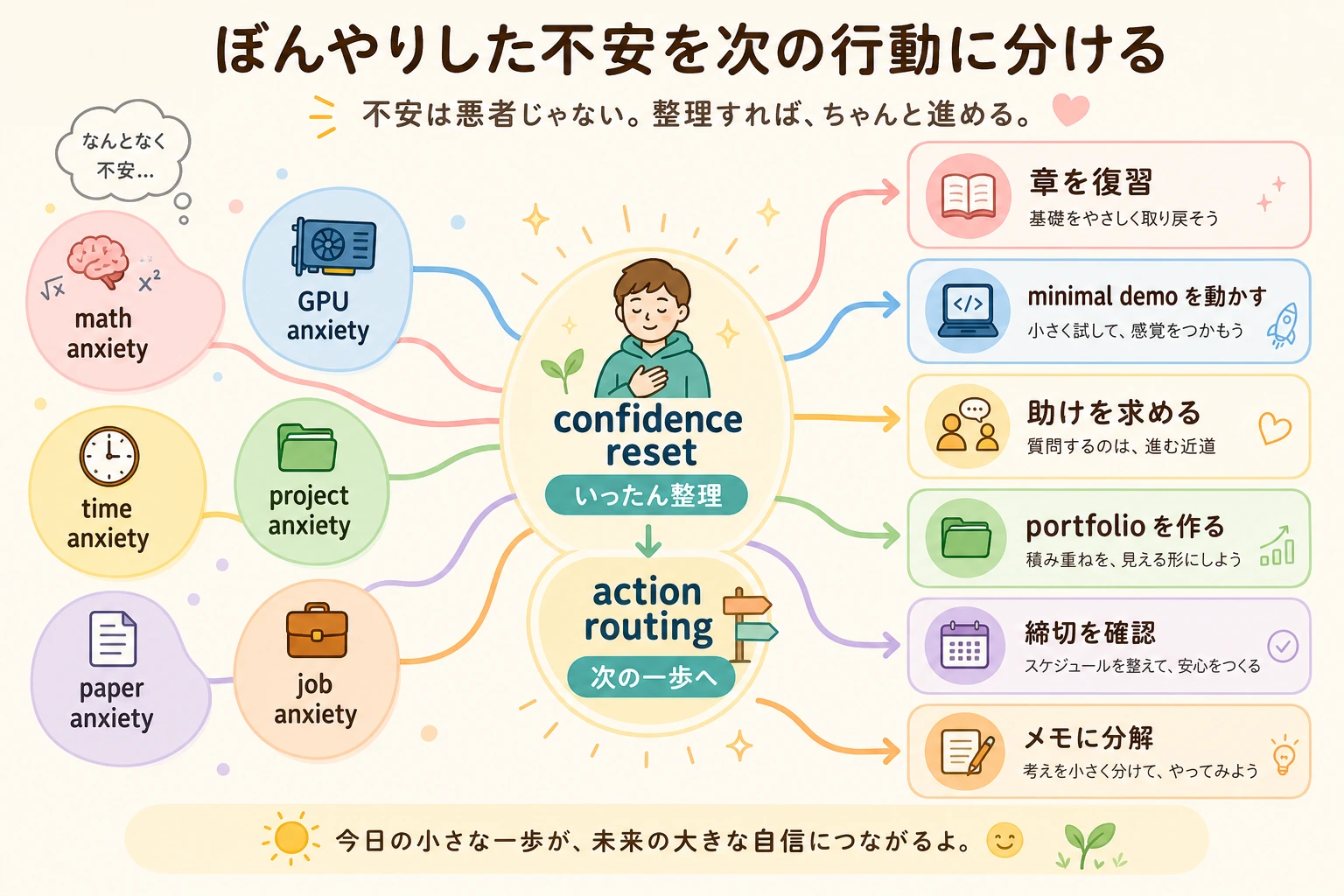 FAQ 不安リセットと行動マップ