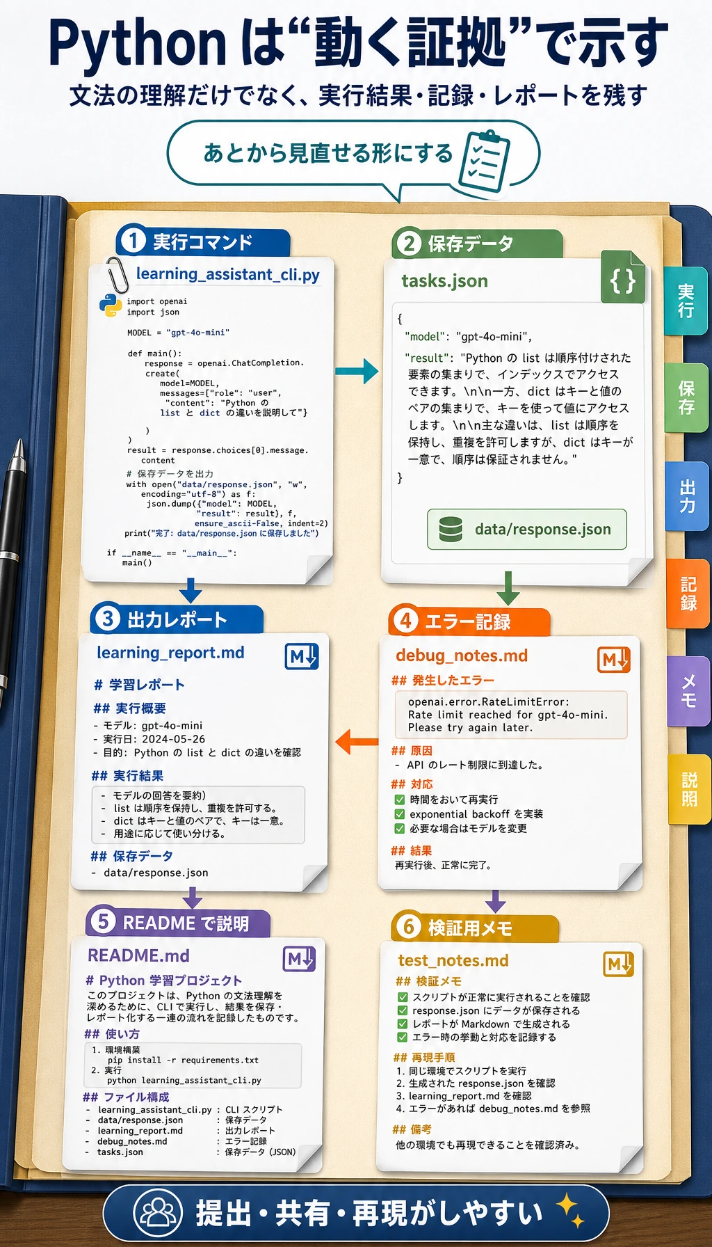 Python プロジェクト証拠パック