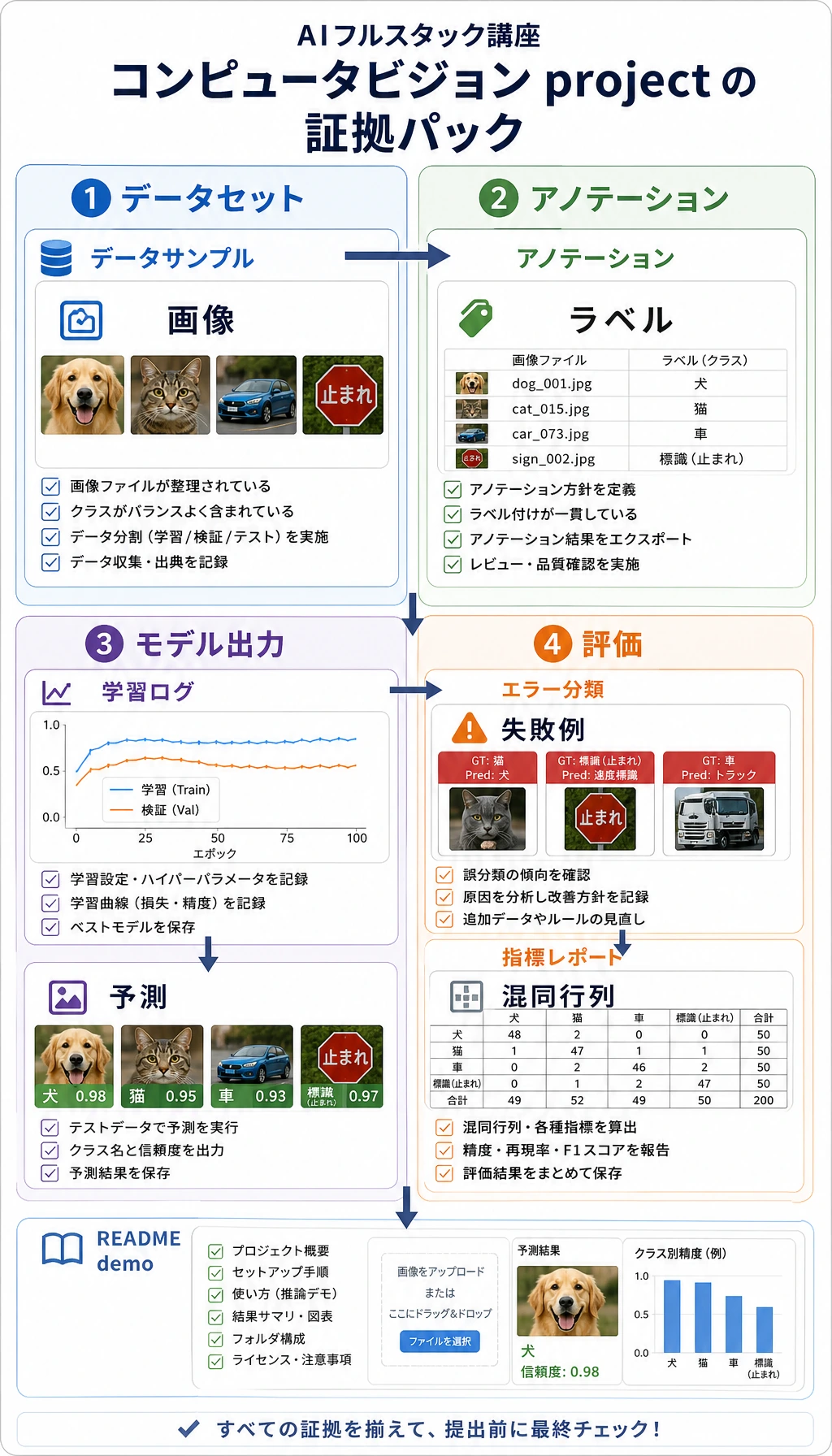ビジョンポートフォリオ証拠パック