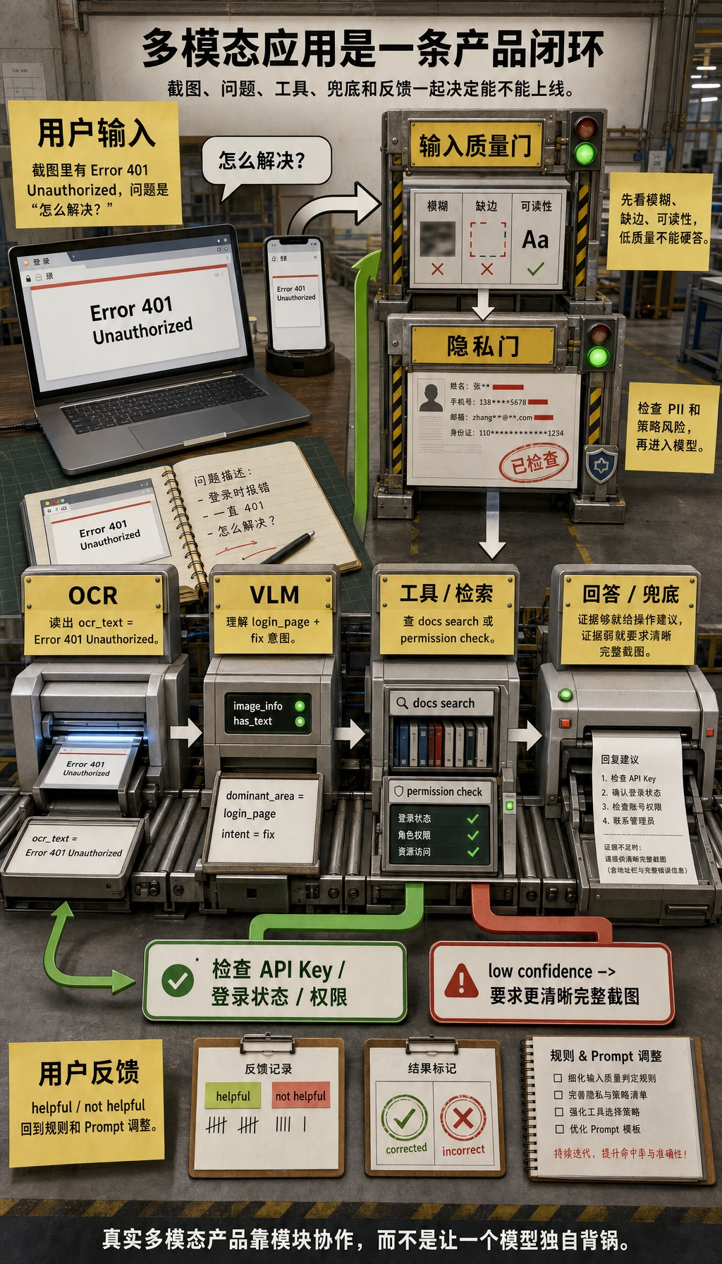 多模态应用工程链路图